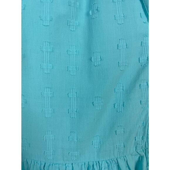 Sundance Sienna Breeze Dress Turquoise Large Boho Rodeo Casual Vacation - Picture 3 of 11